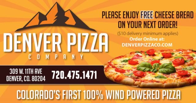 Denver Pizza Co Postcard