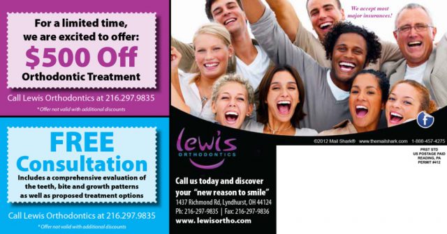 Lewis Orthodontics Postcard