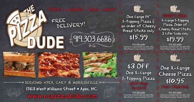 The Pizza Dude Postcard