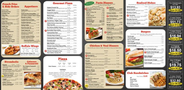 Tony Soprano's Pizza & Ristorante Menu - Outside