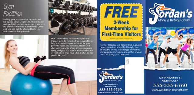 Jordan's Fitness & Wellness Center Brochure