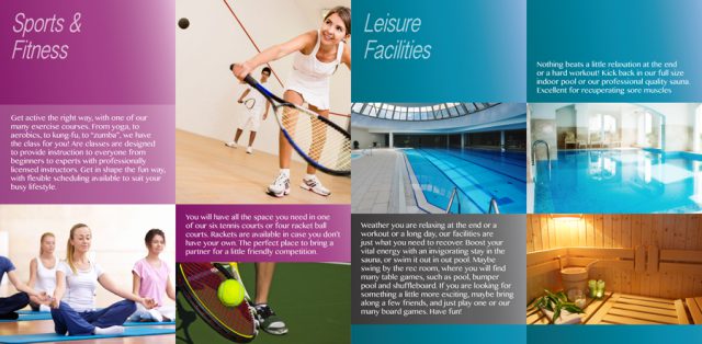 Jordan's Fitness & Wellness Center Brochure