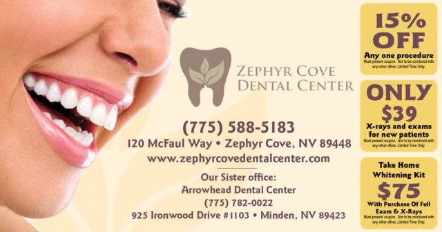 Zephyr Cove Dental Postcard