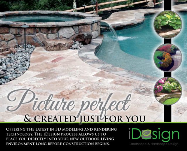 iDesign Landscape & Hardscape Design Poscard