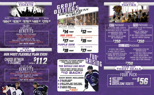 Reading Royals Brochure