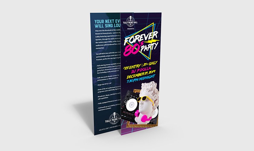 Extra Small (XS) Direct Mail Flyer