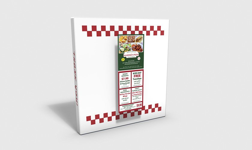 Standard Restaurant Box Topper