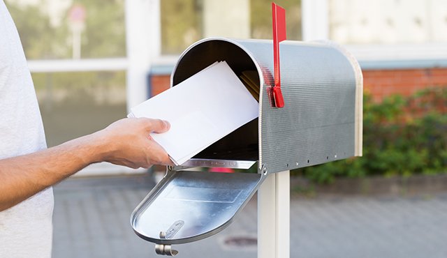 open mailbox