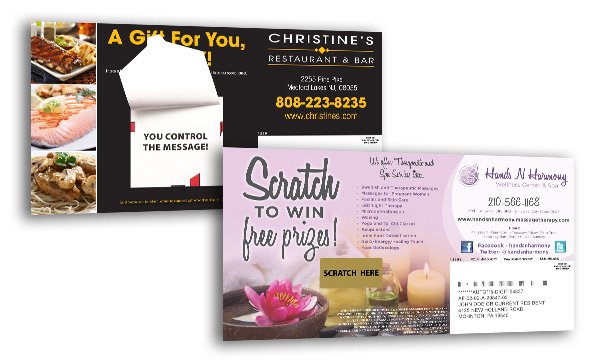 Interactive Postcards example