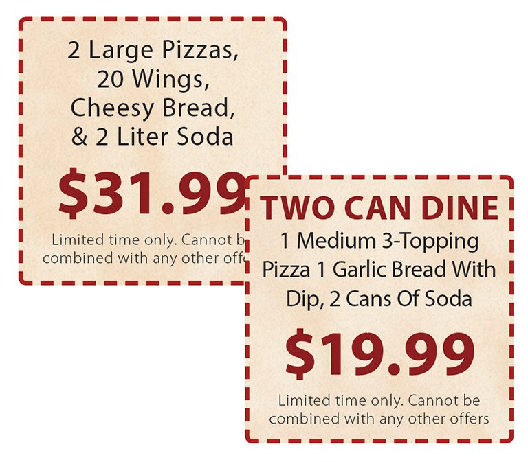 Reduced price meal coupons