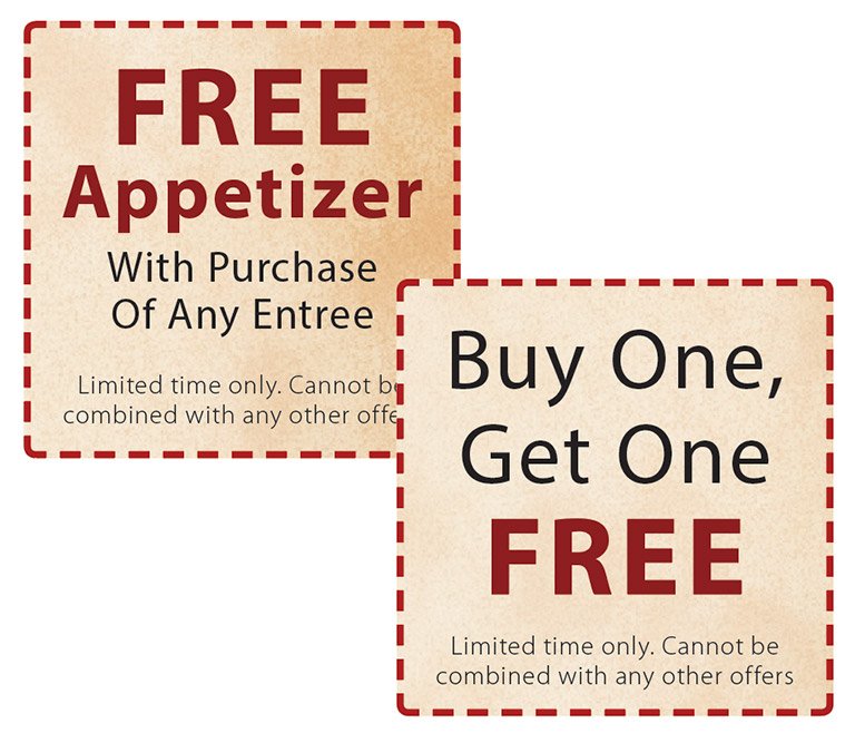 Exclusive deals on restaurant coupons