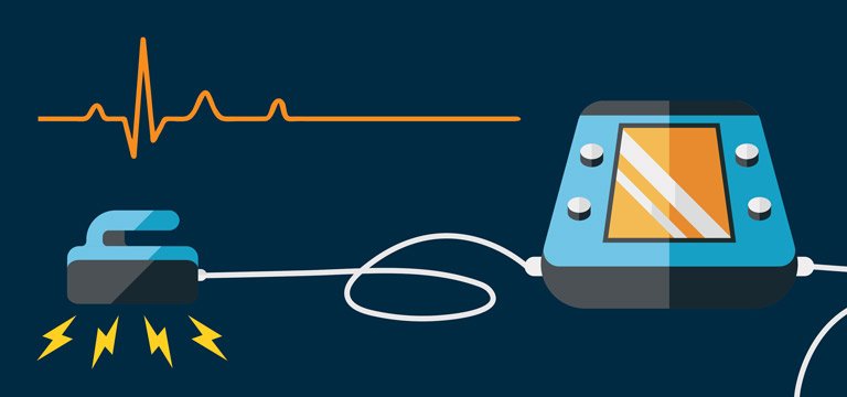 defibrillator illustration