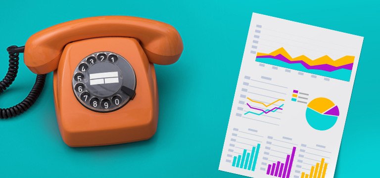 Rotary phone and graphs