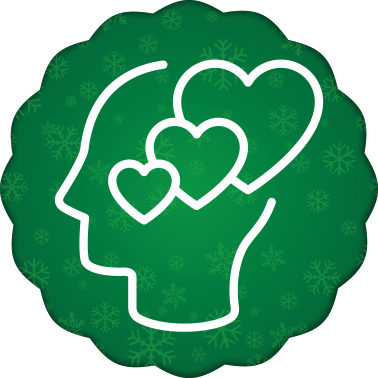 holiday direct mail emotion icon