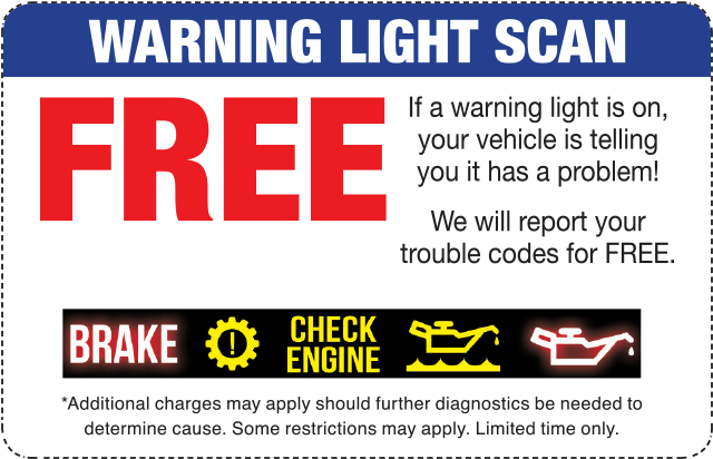 Coupon Example: Warning Light Scan