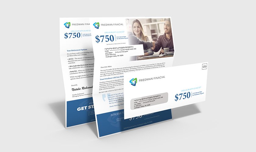 Double-sided 8.5″ × 11″ financial offer letter.