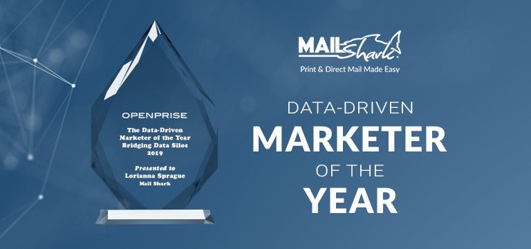 Mail Shark Team Members Win Openprise Marketing Award