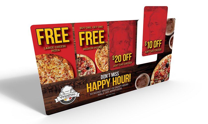 Large Plastic Postcard