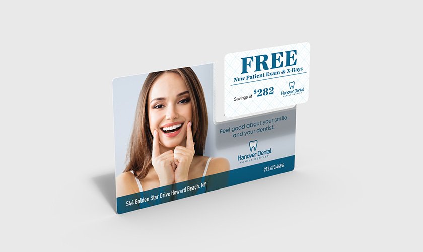 Medium Direct Mail Plastic Postcard