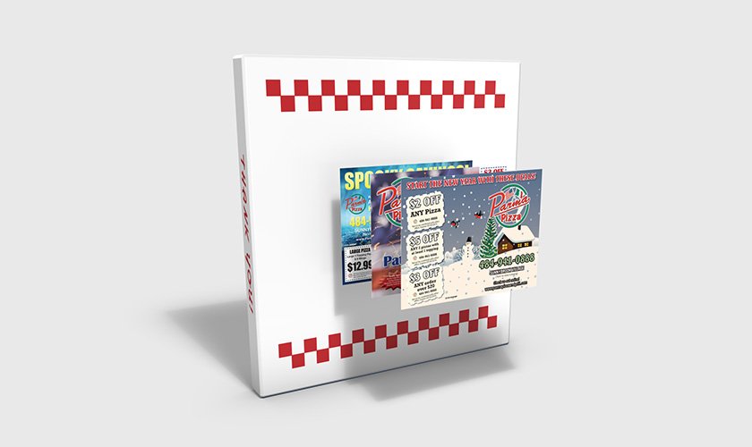 Monthly Restaurant Box Topper Program