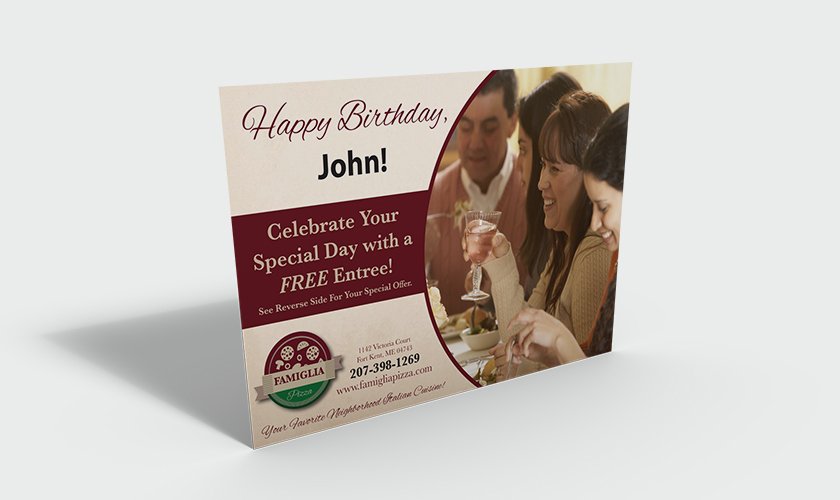 Birthday Mailers