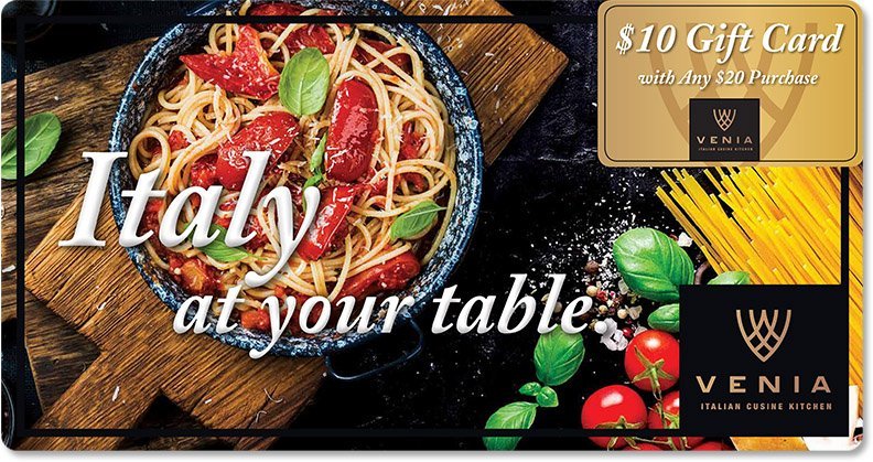 Large Restaurant Plastic Postcard Sample