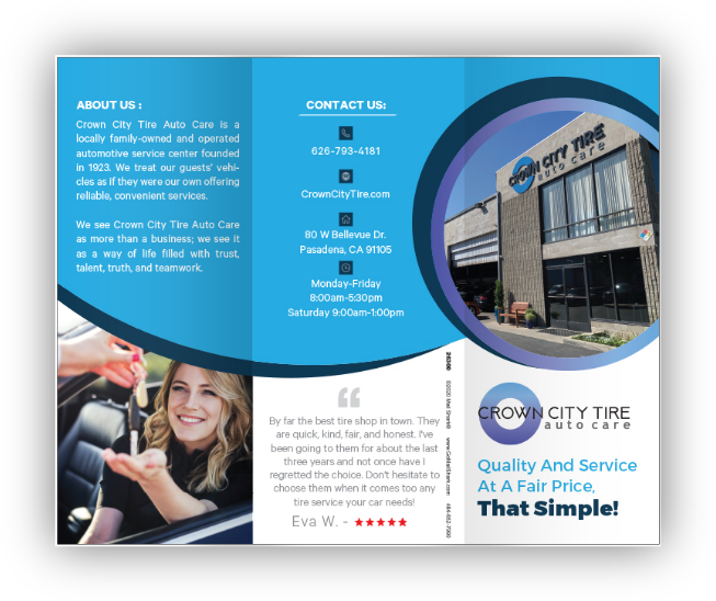 General Automotive Repair Industry - Direct Mail Products