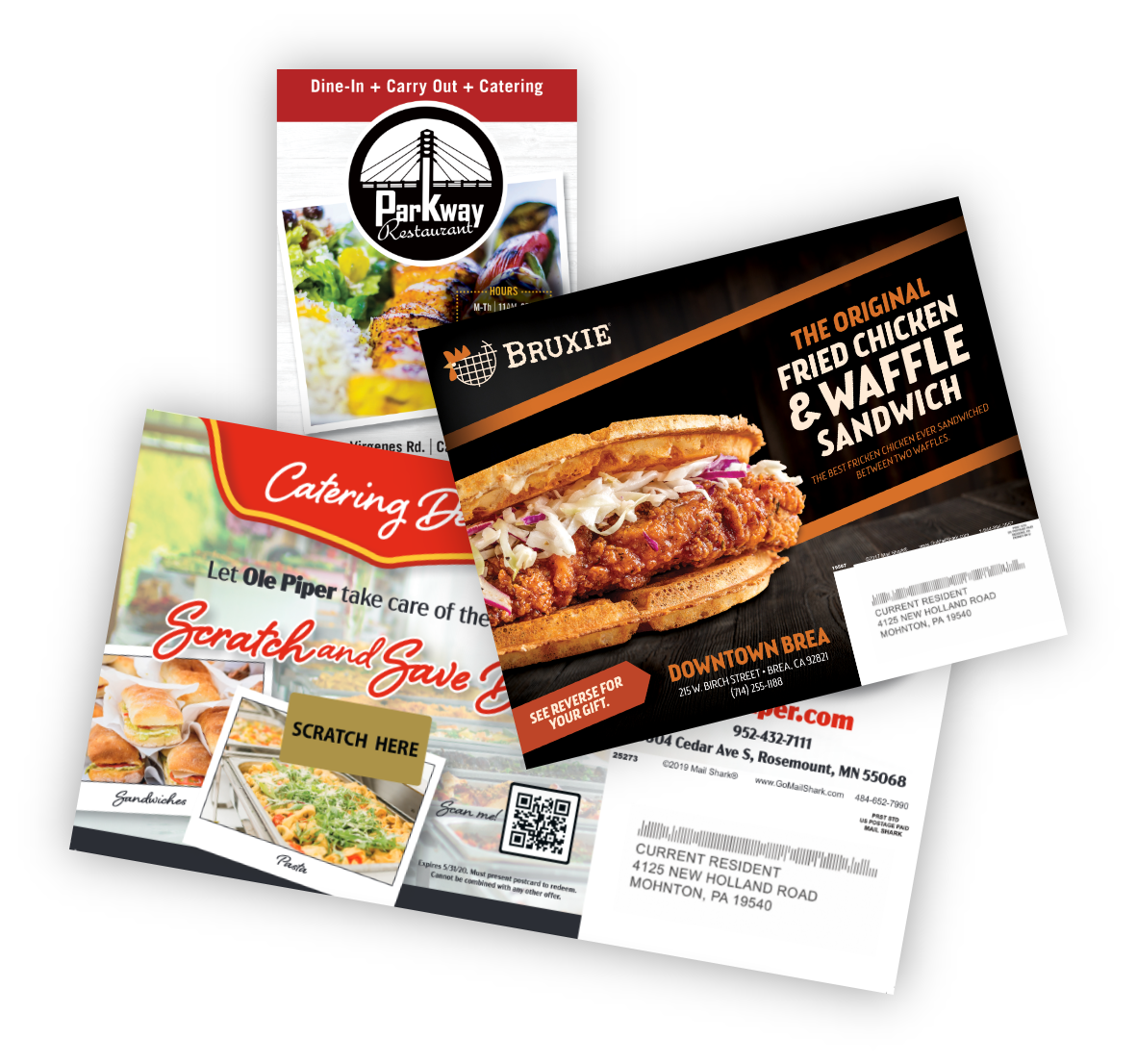 Restaurant Direct Mail Products