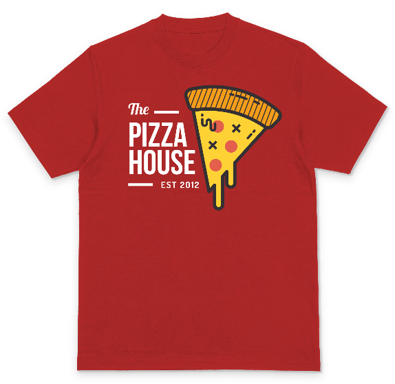 Custom Pizza Shop T-shirt