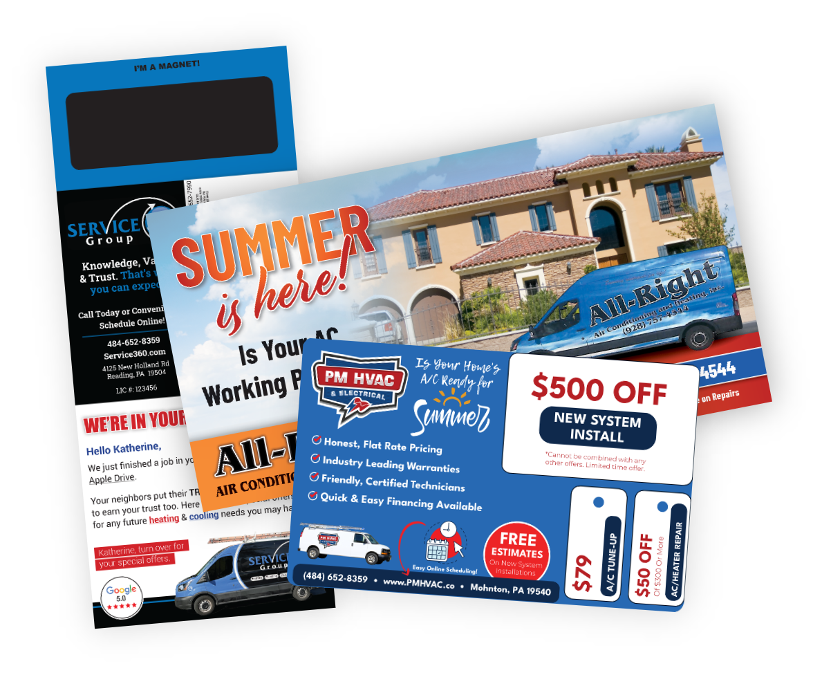 Summer Direct Mail Products