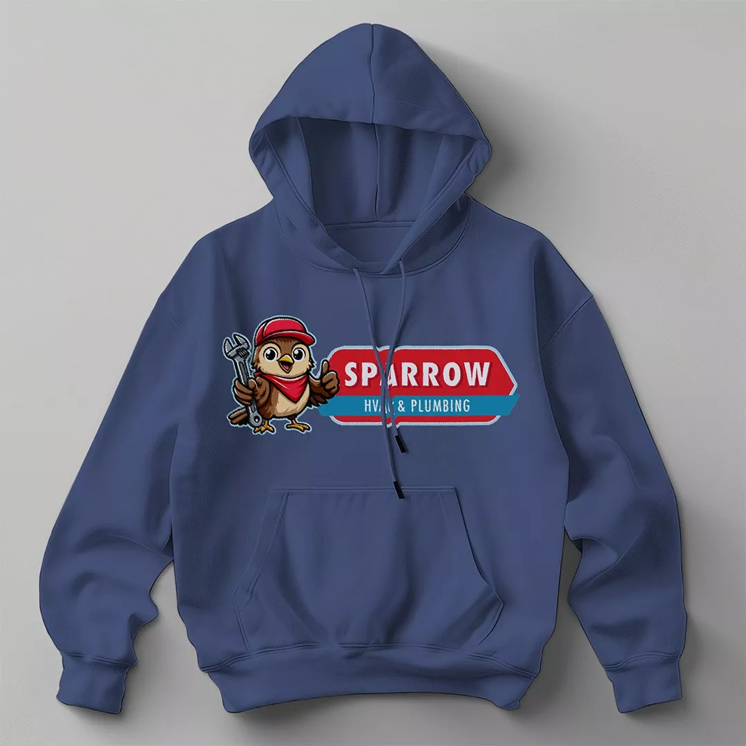 Blue Hoodie