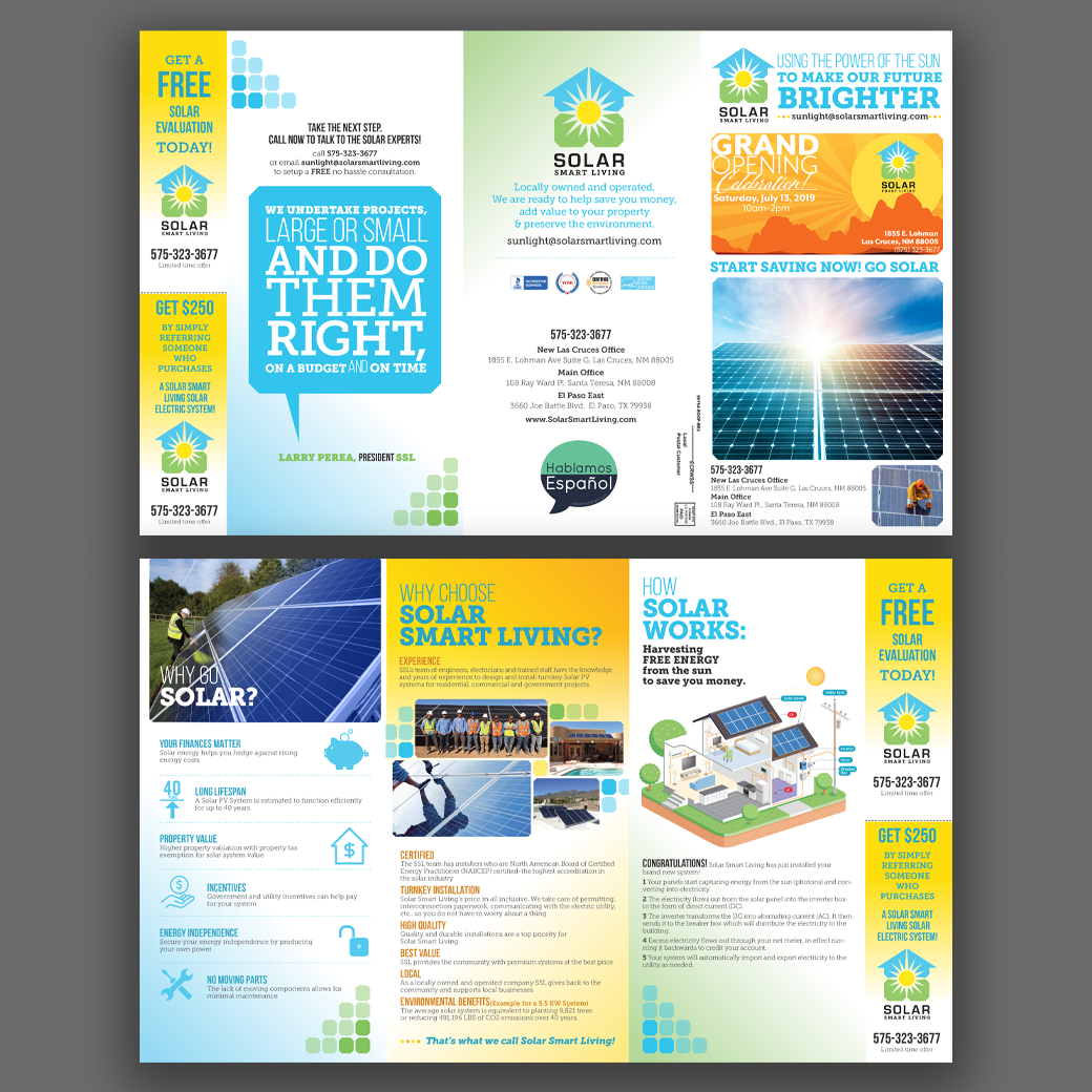 Brochure Mailer - Roofing Industry