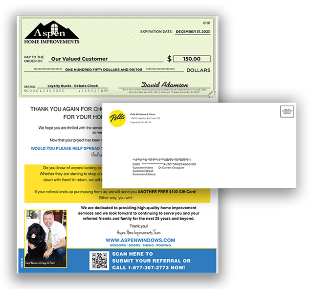 Roofing Direct Mail Letters