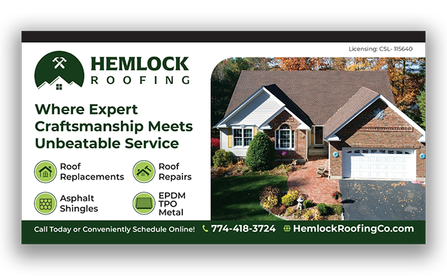 Roofing Postcard