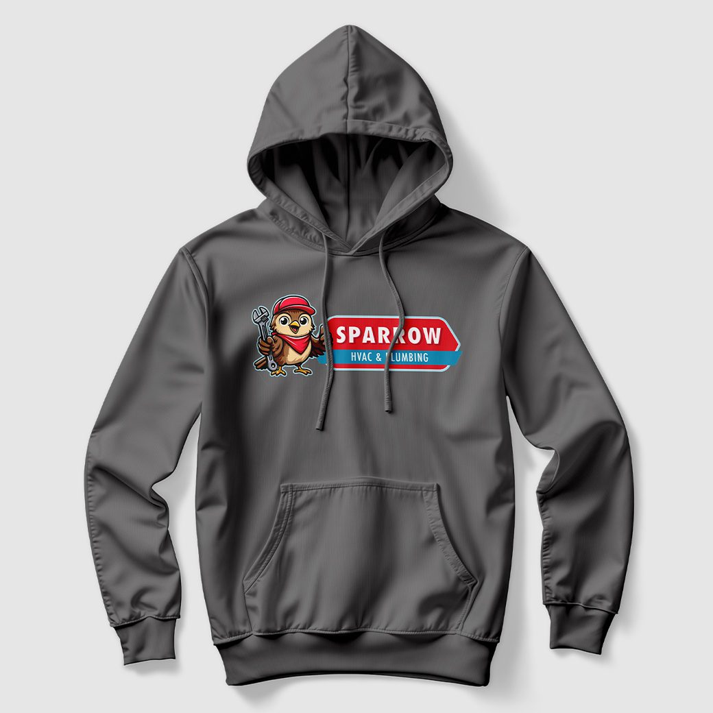 Printed hoodie sample