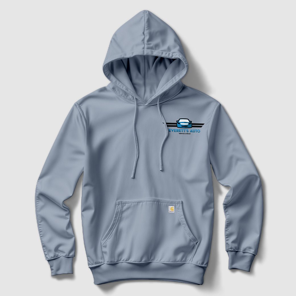 Printed hoodie sample