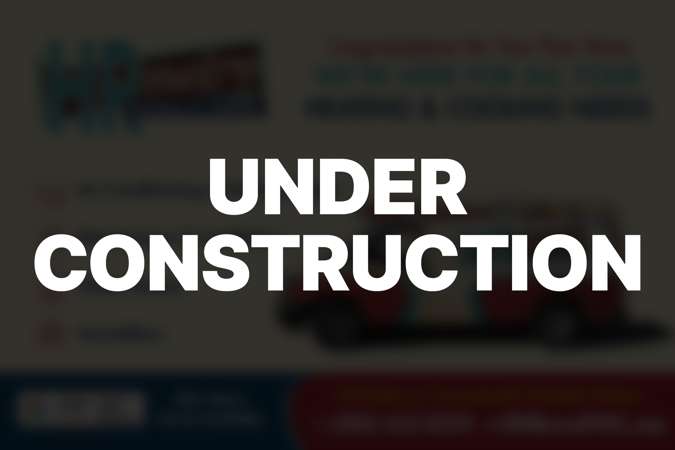 New Homeowner Mailer - Under Constrction Placeholder